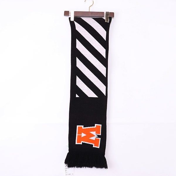 OFF-WHITE DIAG BIG OFF SCARF マフラー | agb.md