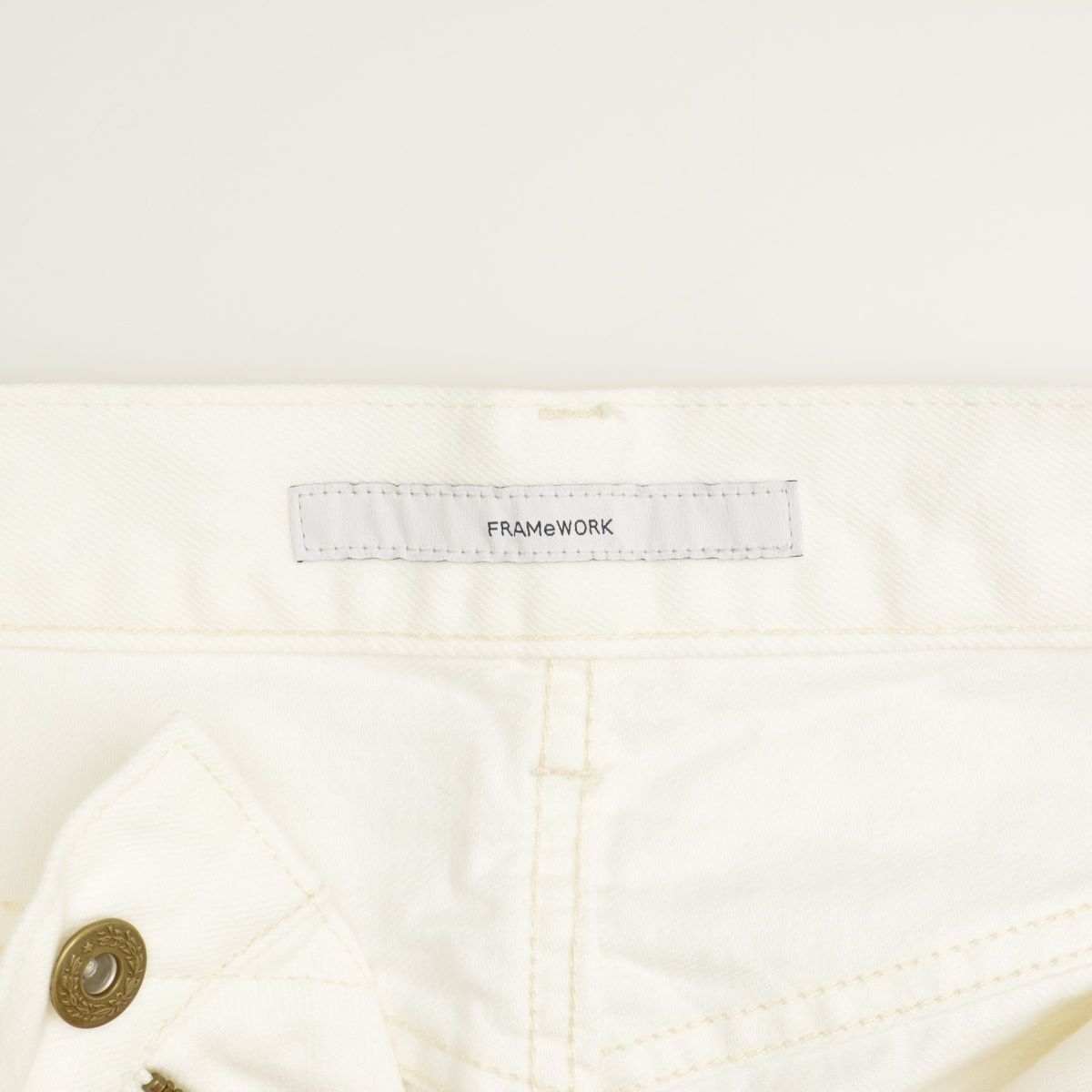 Framework】25SS 25030220326020 ワイドフレアデニムパンツ FRAMeWORK  