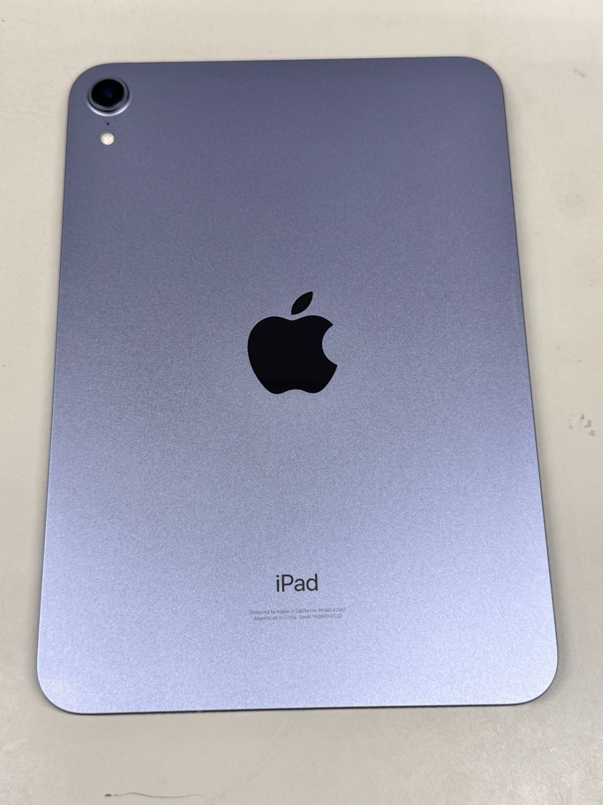 中古品】iPad mini 6 Wi-Fiモデル 64gb パープル 【中古】iPad mini 6