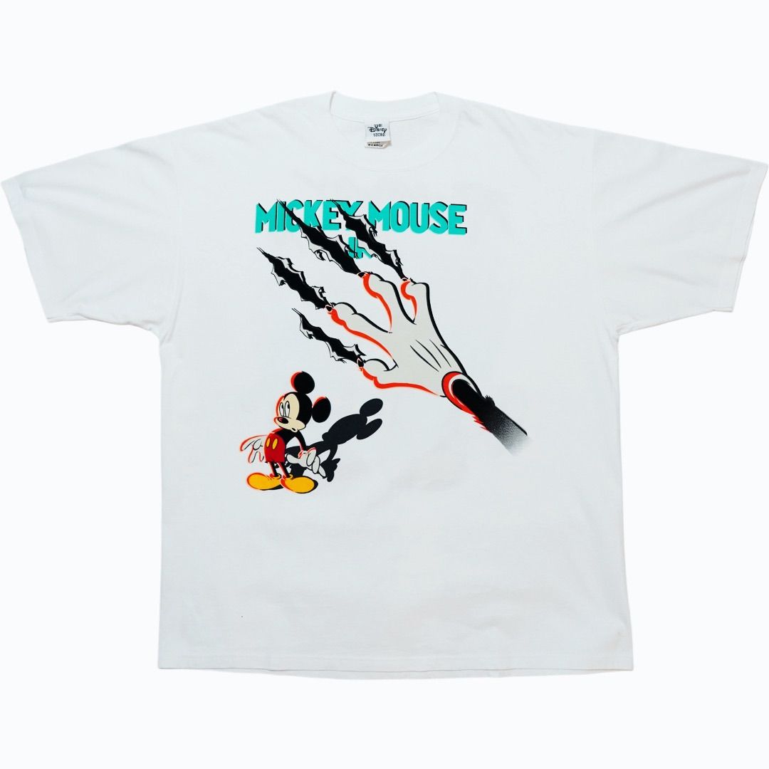 デッドストック】 ディズニー Tシャツ XL ホワイト 90s USA製