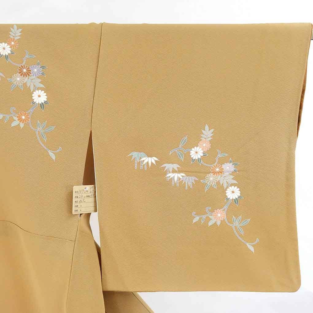 訪問着 着物 身丈167cm 裄69cm 前幅23cm 後幅29.5cm 袖丈46.5cm