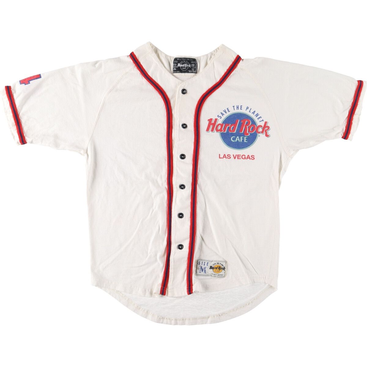 美品 Hard Rock CAFE ハードロックカフェラスベガス ゲームシャツ Geisha T-Shirt availabe at Rock Shop! 芸者さんがギターを演奏