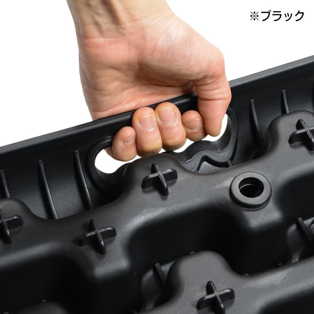 スタックリカバリーラダー 自動車用 スノーヘルパー スタック脱出 1枚 [ グリーン ]