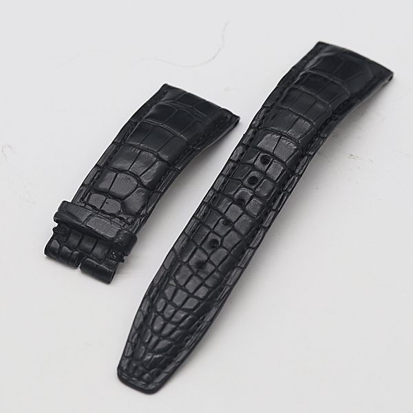 IWC 純正ベルト ブラック レザー 22mm メンズ腕時計用 2000000 NSK KTU