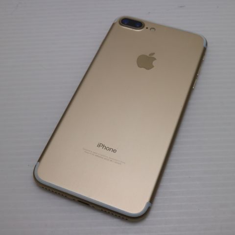 SIMフリー】iPhone7 plus 128gb ゴールド 本体