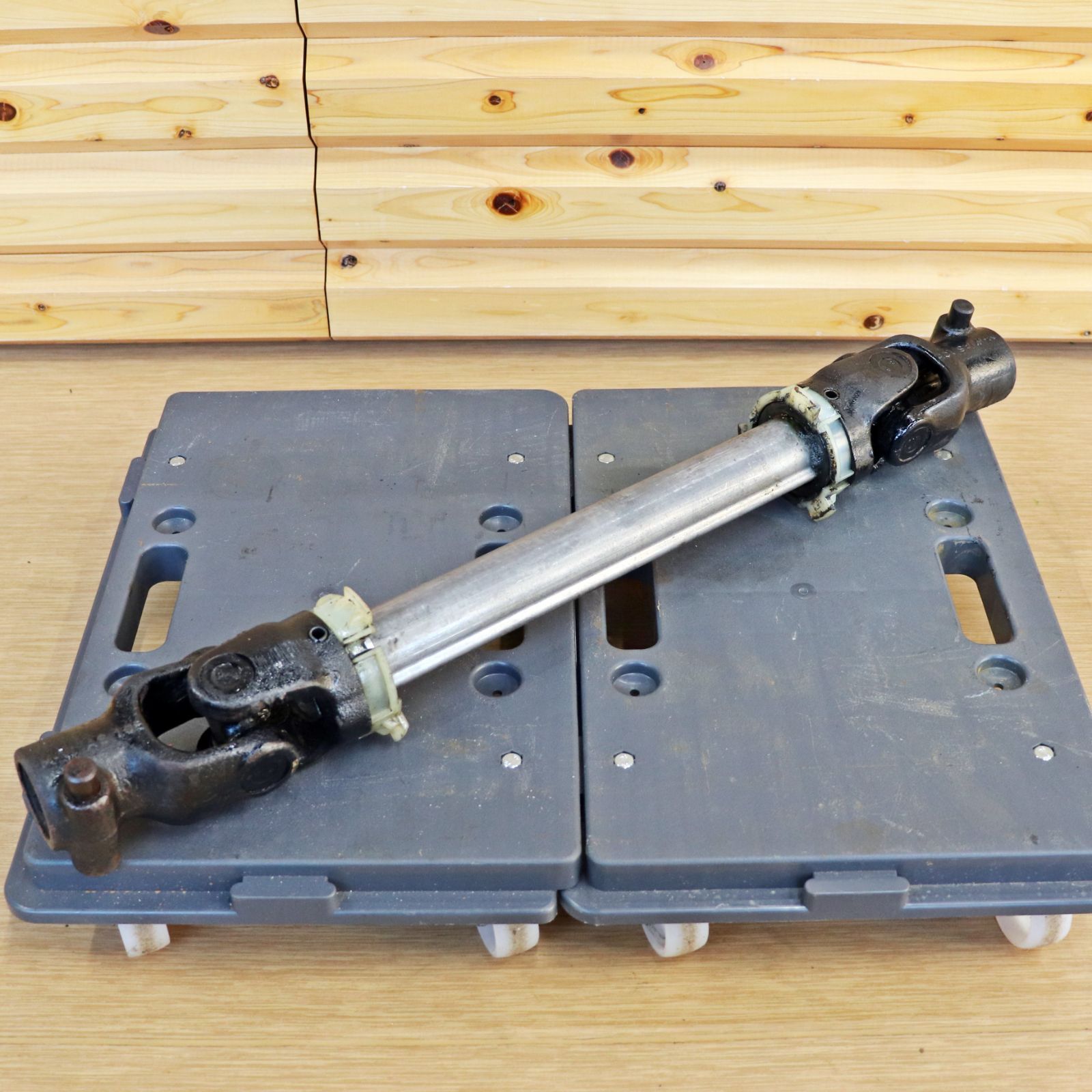 MATSUIドライブシャフト AS100 PTOジョイントシャフト ユニバーサルジョイント トラクター ロータリー パーツ 宮城 中古 MATSUIドライブシャフト AS100 PTOジョイントシャフト ユニバーサル