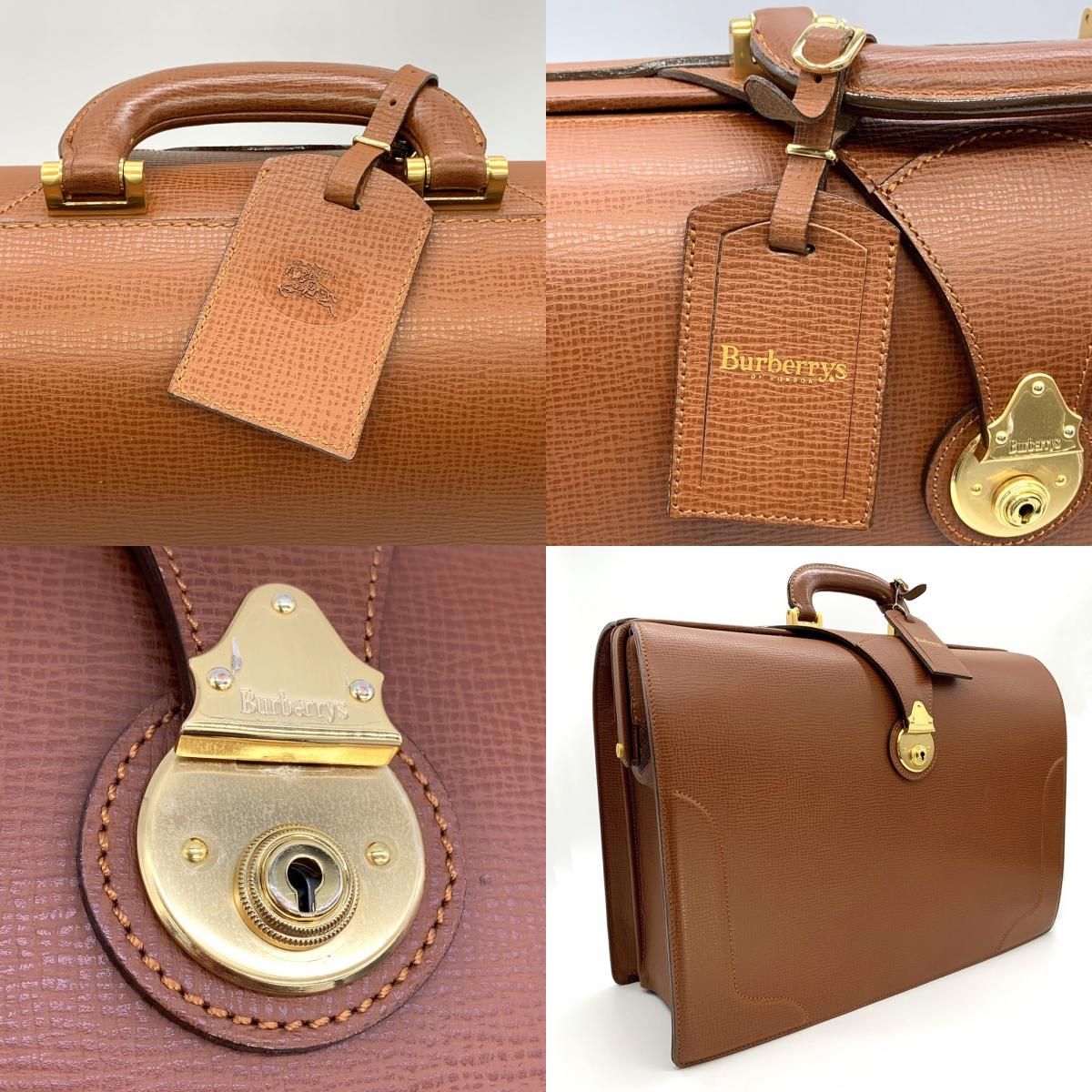 ス*ズ様 【希少/英国製Burberrys バーバリー ダレスバッグ ドクターズ 楽天市場】BURBERRY バーバリー Burberrys バーバリーズ ダレスバッグ