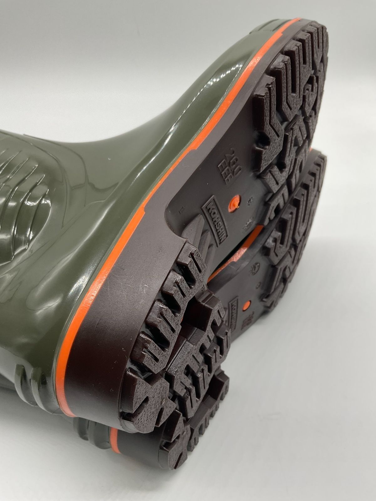 防寒ザクタス Z-02W 弘進ゴム 日本製 24〜28cm カーキ 耐油長靴