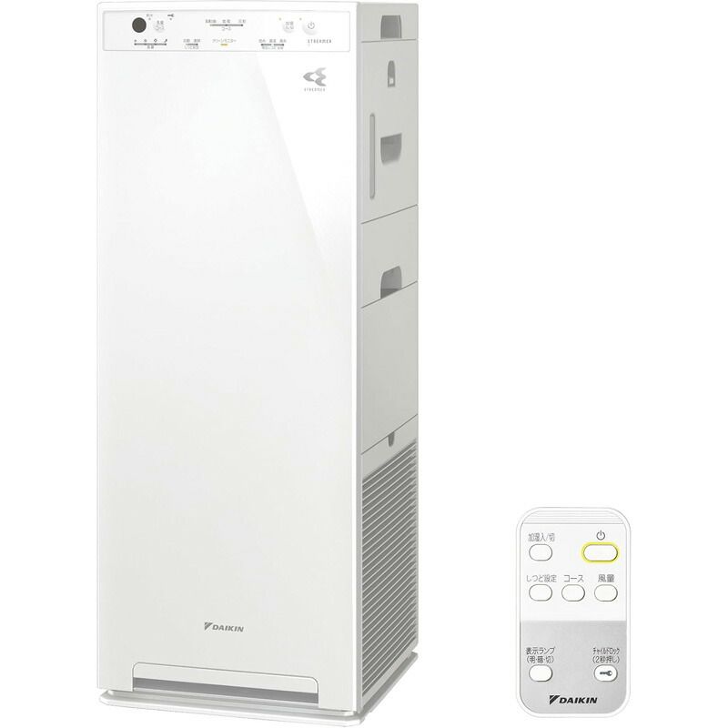 メーカー ダイキン DAIKIN ストリーマ空気清浄機 ホワイト MCK505A-W 22畳 加湿