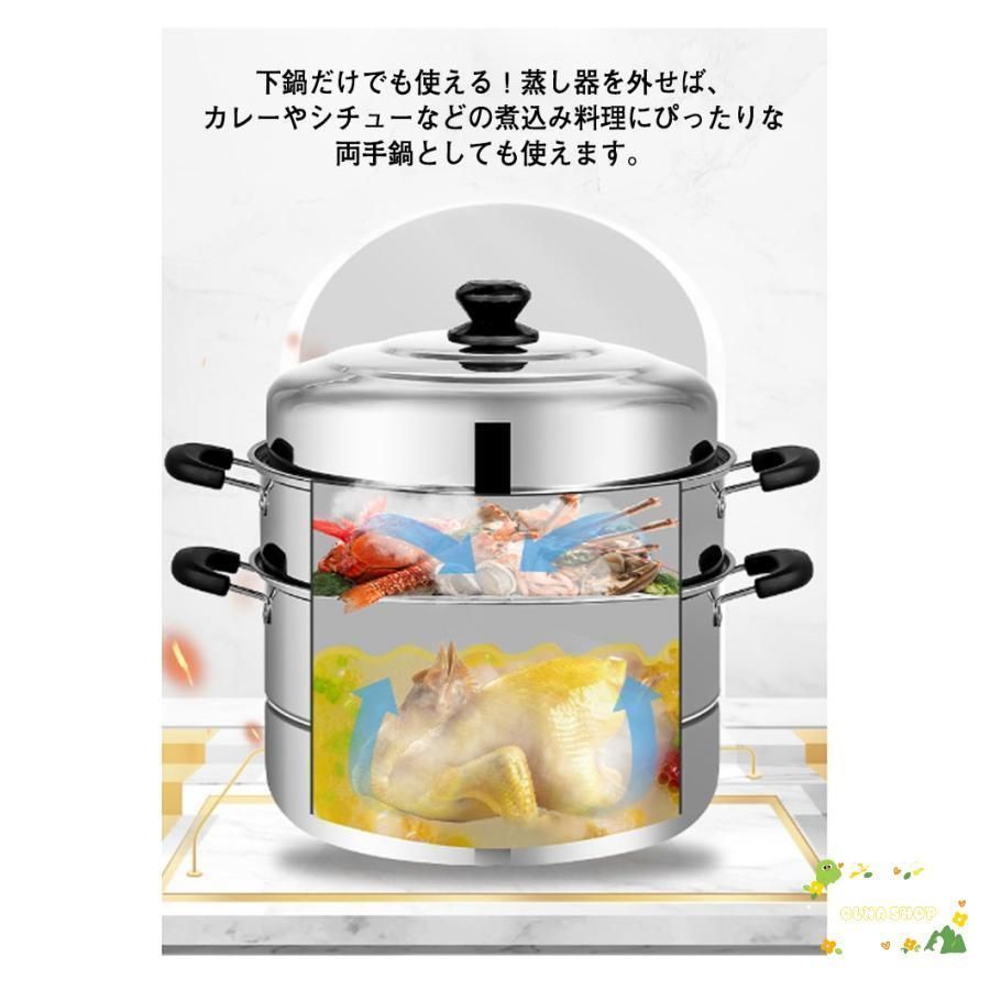 火対応 蒸し鍋