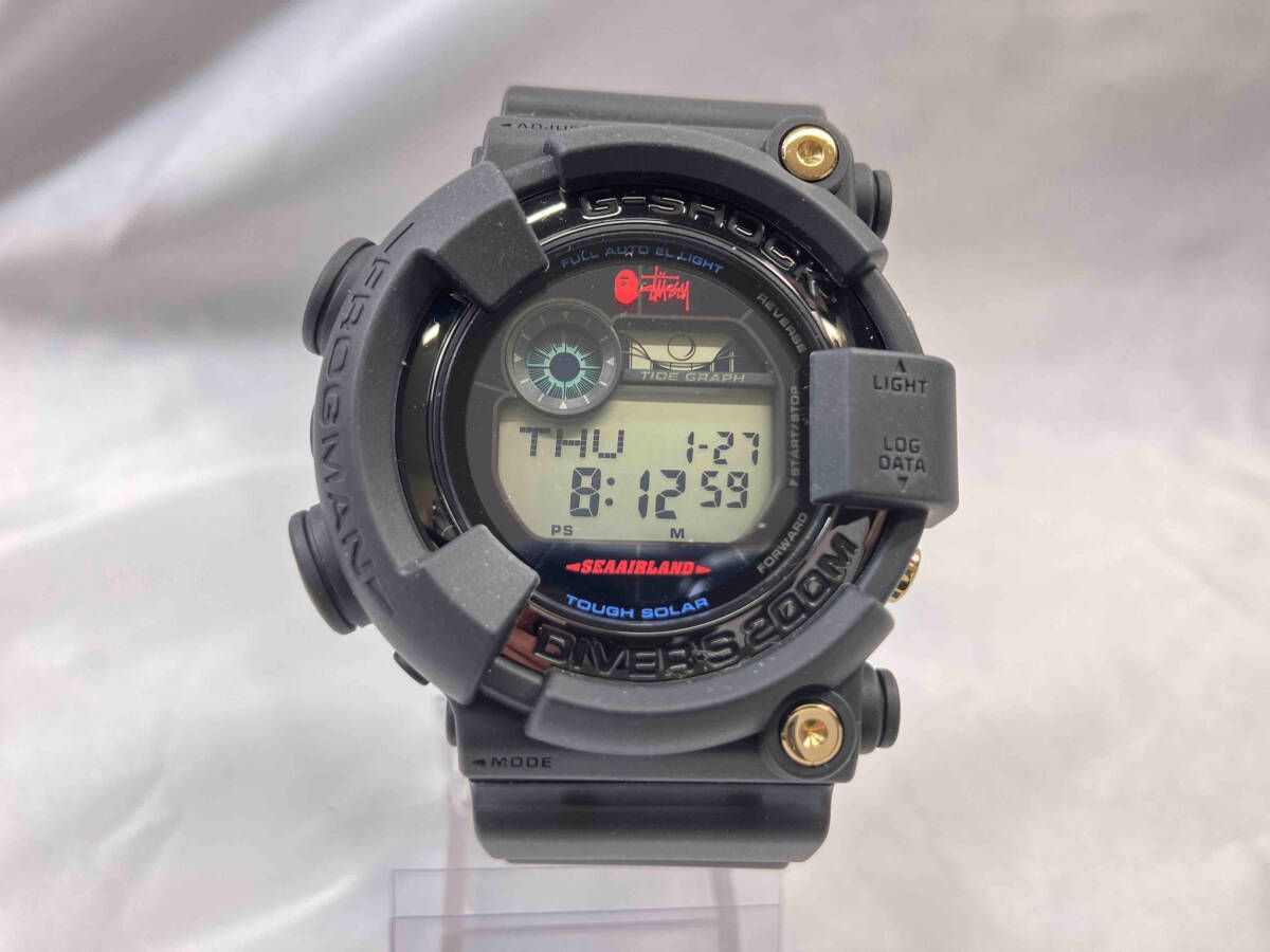 ✰*様 FROGMAN Stussy×BAPEGF-8250BS-1JR GF-8250BS-1JR ステューシー ベイプ(エイプ) トリプルコラボ