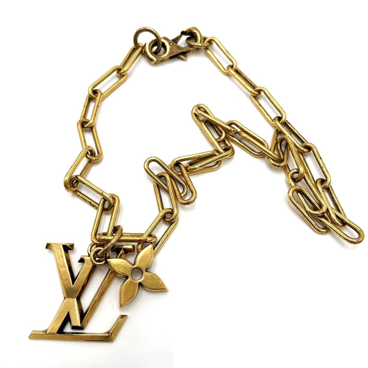 K677 LOUIS VUITTON ルイヴィトン |MP2890|コリエ|LV|フラワー|ネックレス