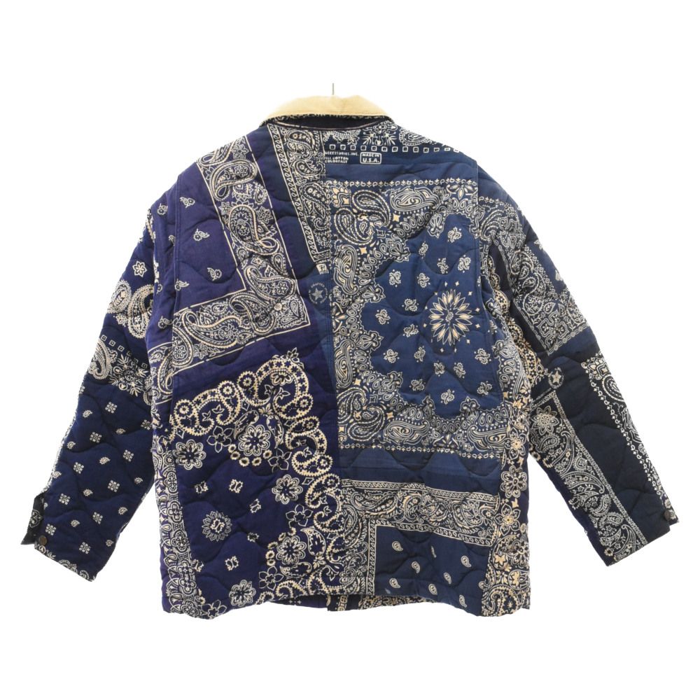 READY MADE (レディメイド) 20AW Quilting Bandana Burn Coat 
