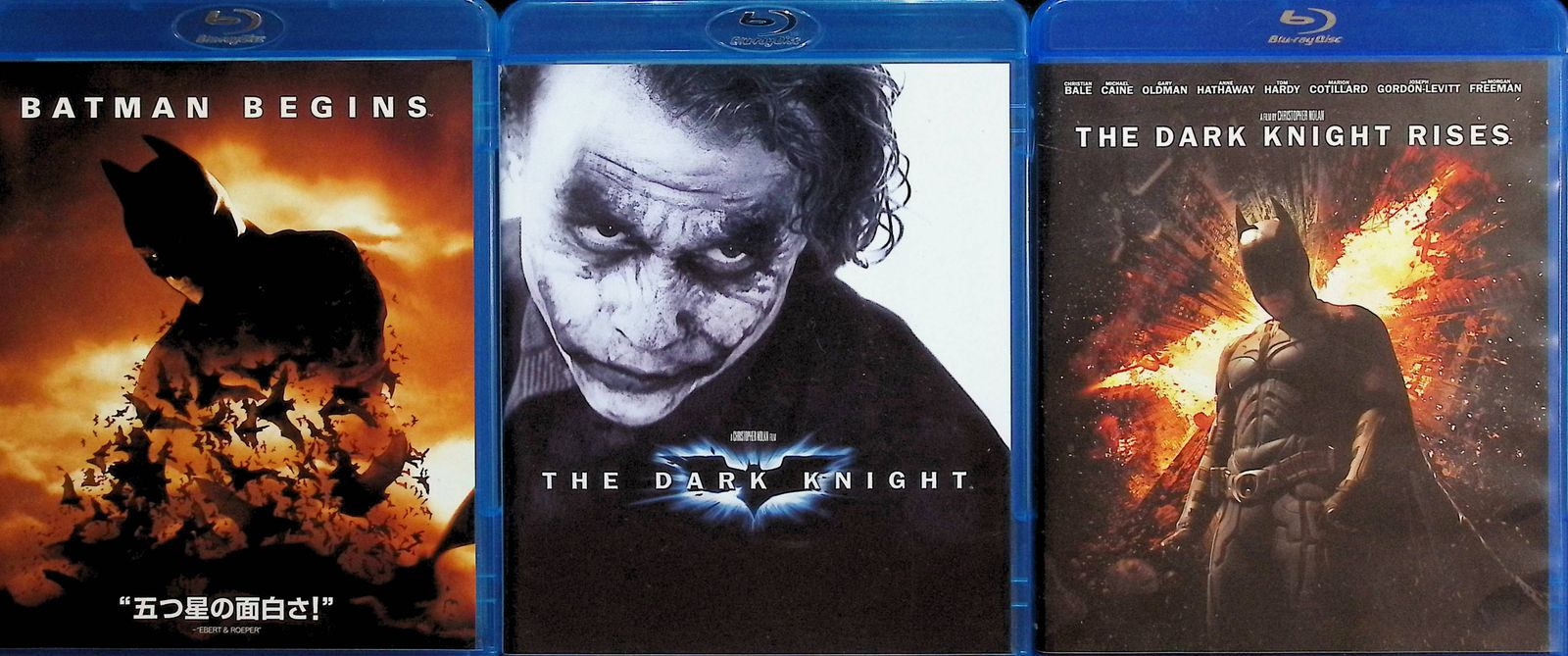 クリストファー・ノーラン監督 バットマン 3作品セット(Blu-ray