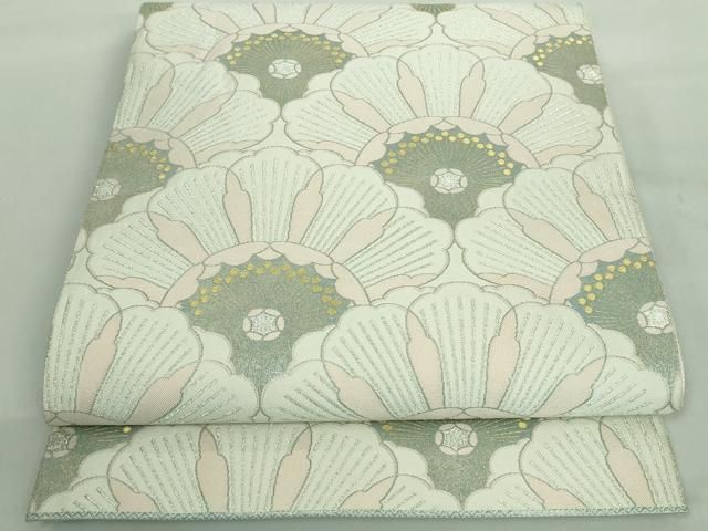 平和屋本店■最高級　人間国宝　北村武資　煌彩錦　六通柄袋帯　離宮御紋　銀糸　共箱付き　逸品　DZAA8310kh5 平和屋本店□最高級 人間国宝 北村武資 煌彩錦 六通柄袋帯 離宮御紋