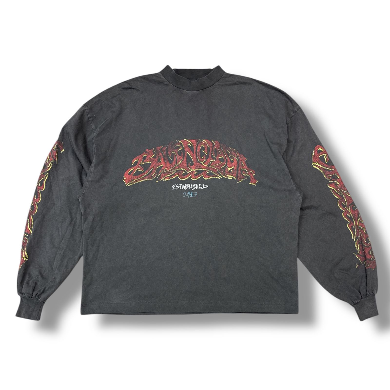 参考上代137500円 国内正規 未使用品 BALENCIAGA 24SS L/S Large