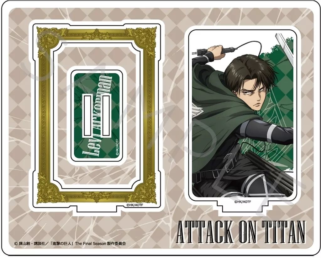 【新品未開封】進撃の巨人デカアクリルパネル　リヴァイ・アッカーマン　くつろぎ 中古】アクリルスタンド・アクリルパネル リヴァイ・アッカーマン