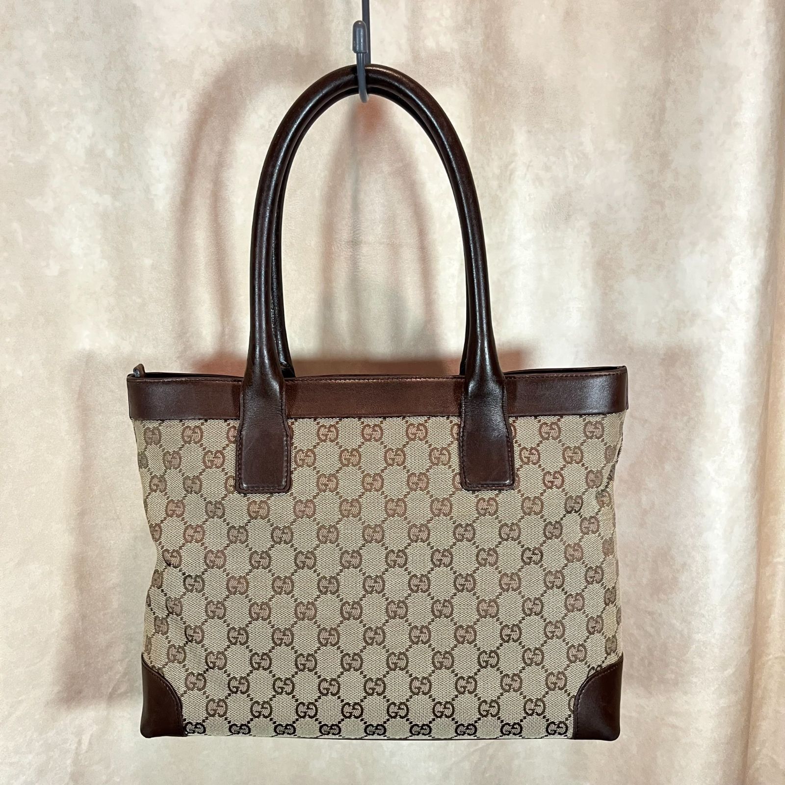 GUCCI グッチ トートバッグ GG オールドグッチ ハンドバッグ 33890 鑑定済】 GUCCI グッチ トートバッグ GG オールドグッチ