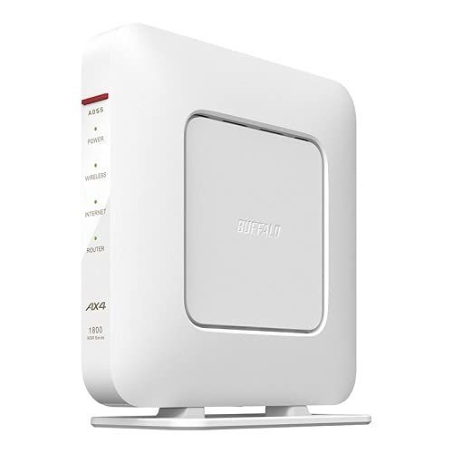 バッファロー WSR-1800AX4S/DWH [Wi-Fi 6(11ax)対応Wi-Fiルーター 1201+573Mbps AirStation]