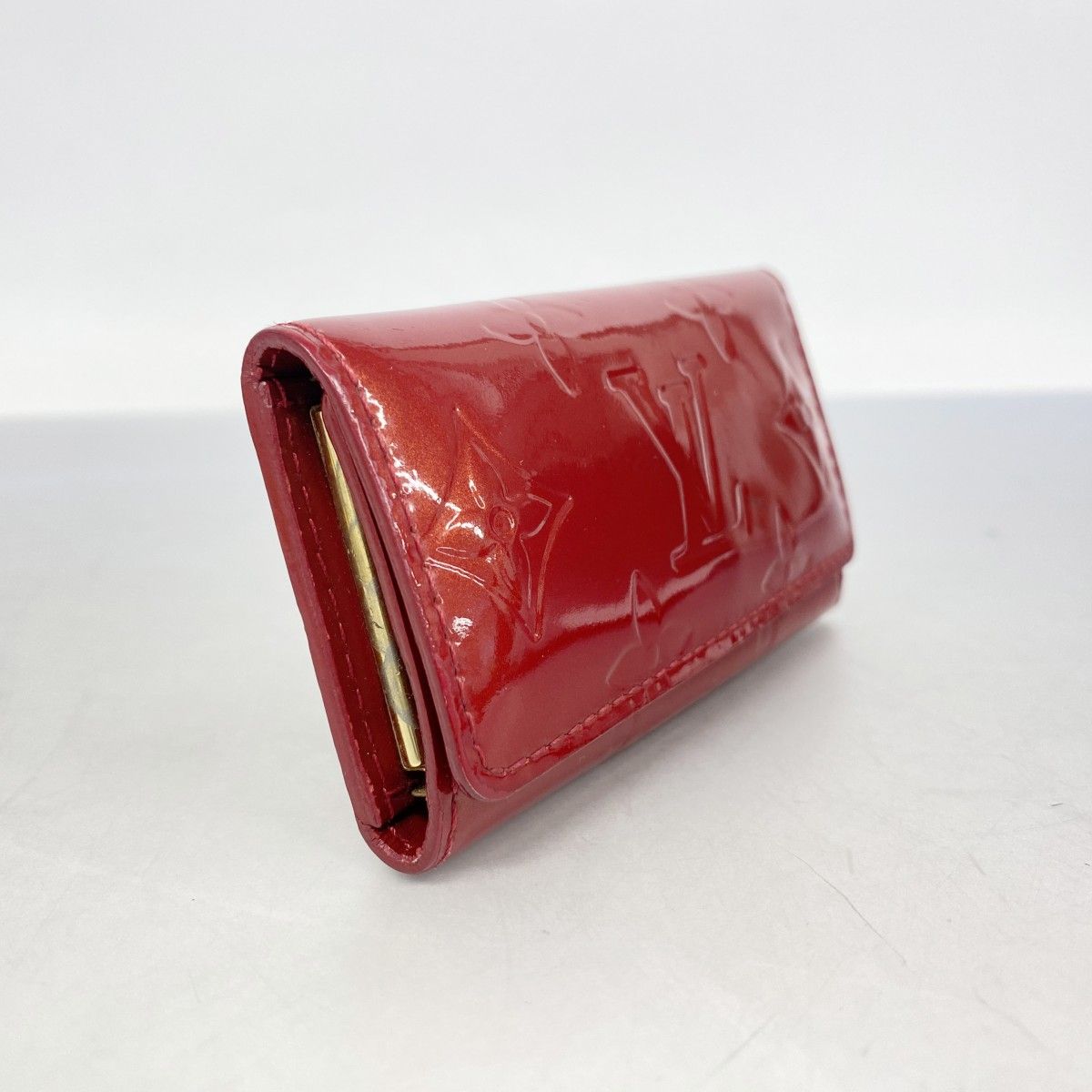 5mc3065 ルイヴィトン キーケース ヴェルニ ミュルティクレ4 M91976 ポムダムール レディース