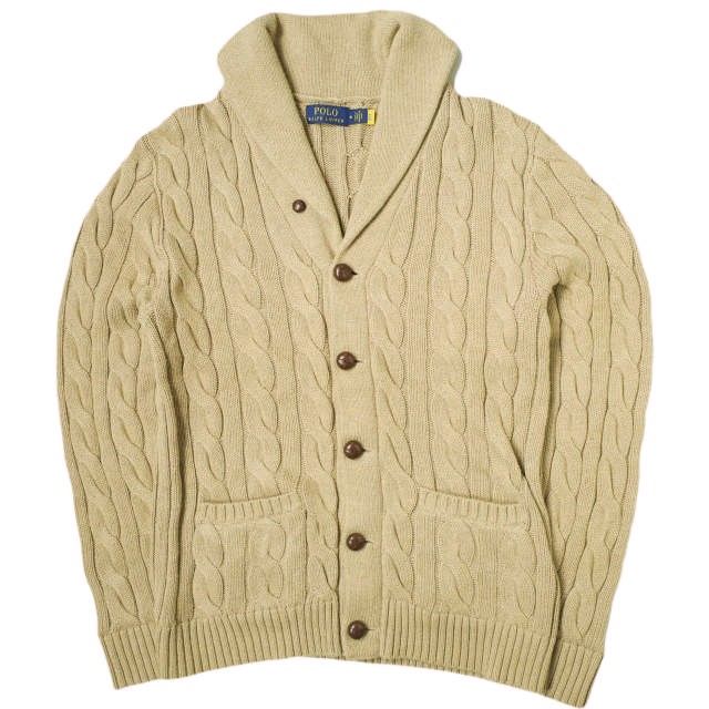 POLO RALPH LAUREN ポロ・ラルフローレン コットンカシミヤ ケーブル