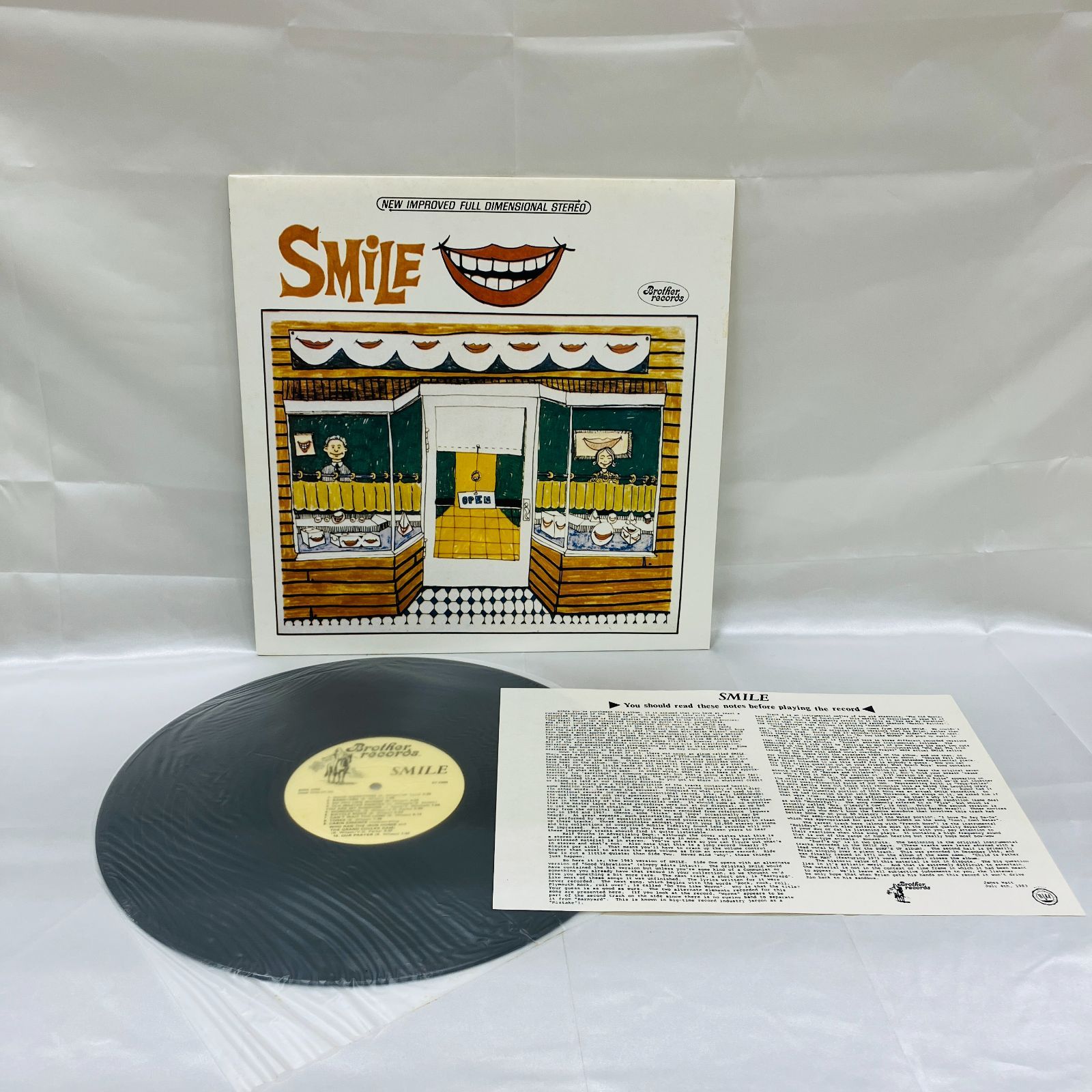 【未再生】 The Beach Boys SMiLE LP アナログ盤 未再生】 The Beach Boys SMiLE LP アナログ盤 - メルカリ