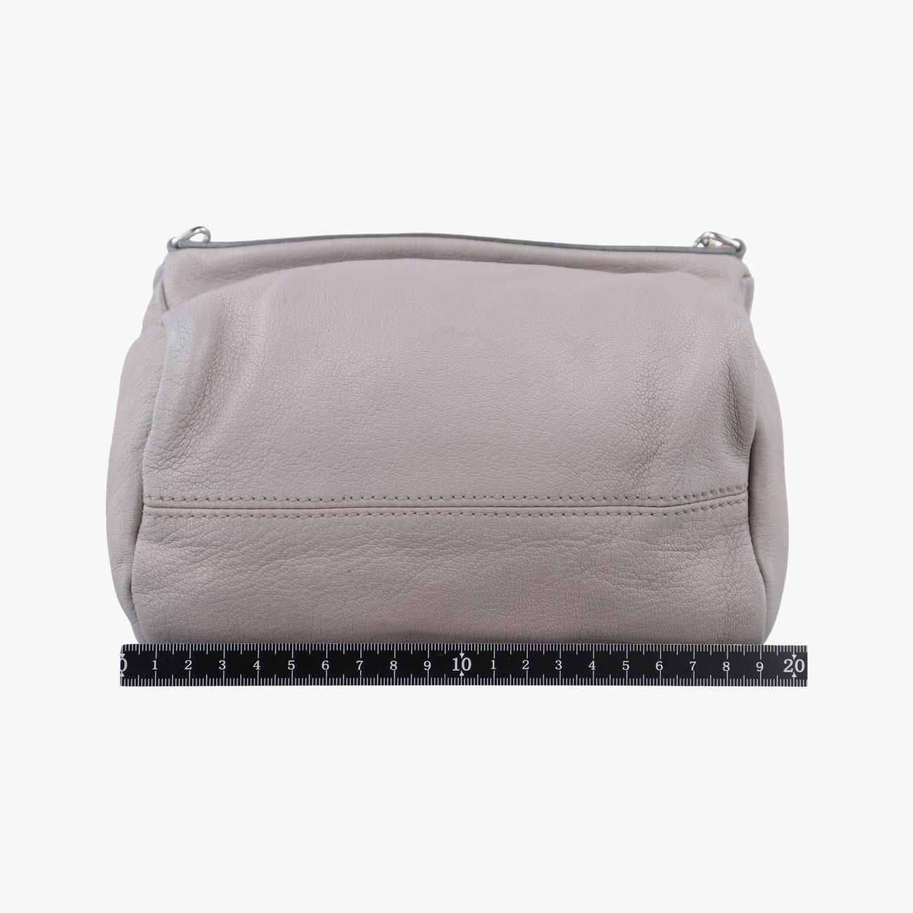 ジバンシーGivenchyパンドラグレーレザーEF E 0186