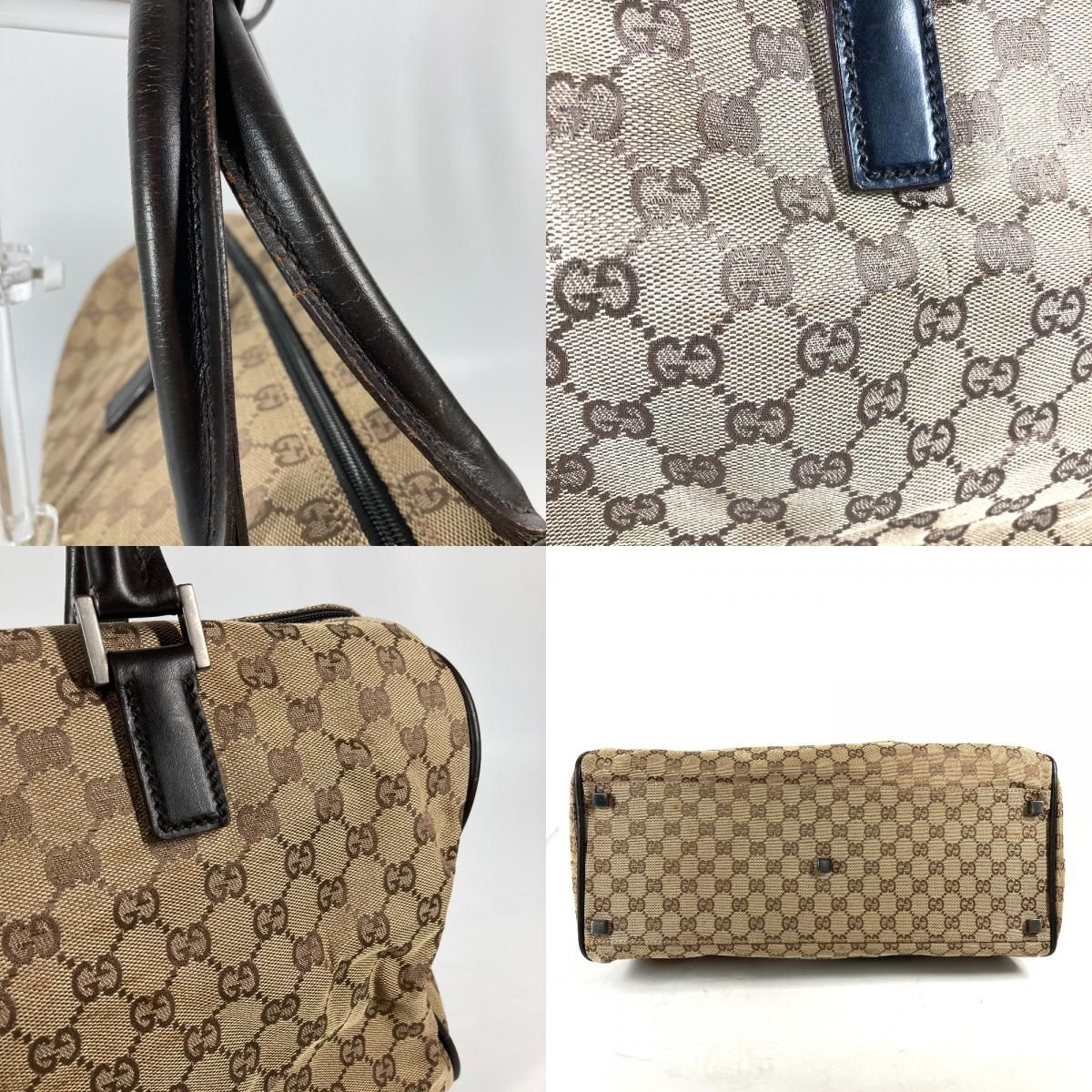 GUCCI グッチ ボストンバッグ GG 012・0383・06 GGキャンバス/レザー