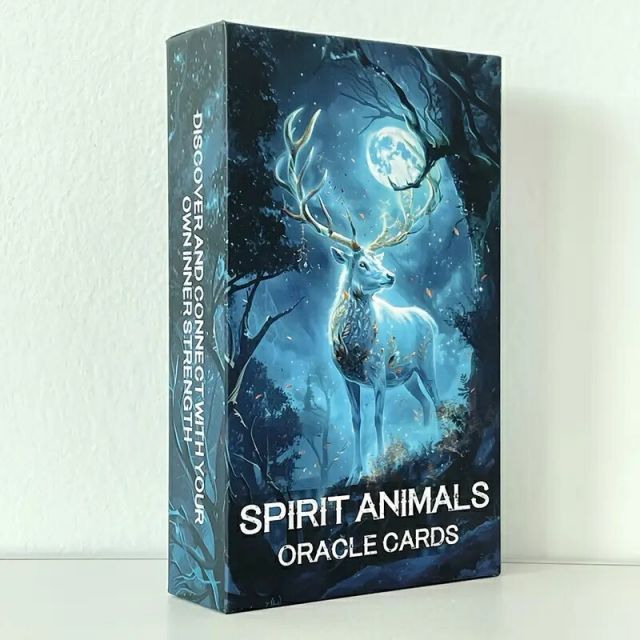 新品 グリーンゴールドエッジ パワーアニマル オラクルカード 全52枚 オラクルカード スピリット アニマル オラクルカード Spirit