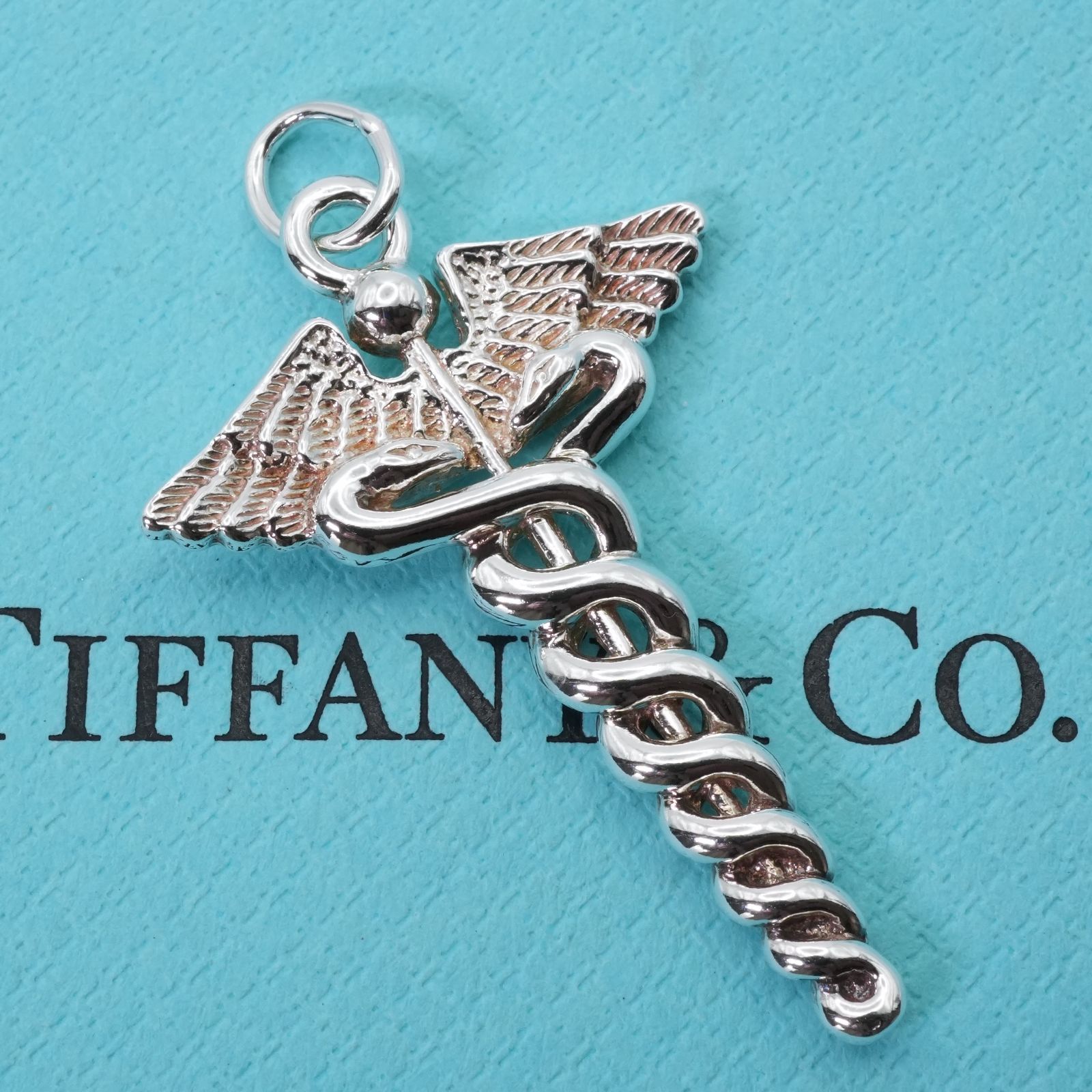 極希少 ティファニー ケーリュケイオン ネックレストップ/25