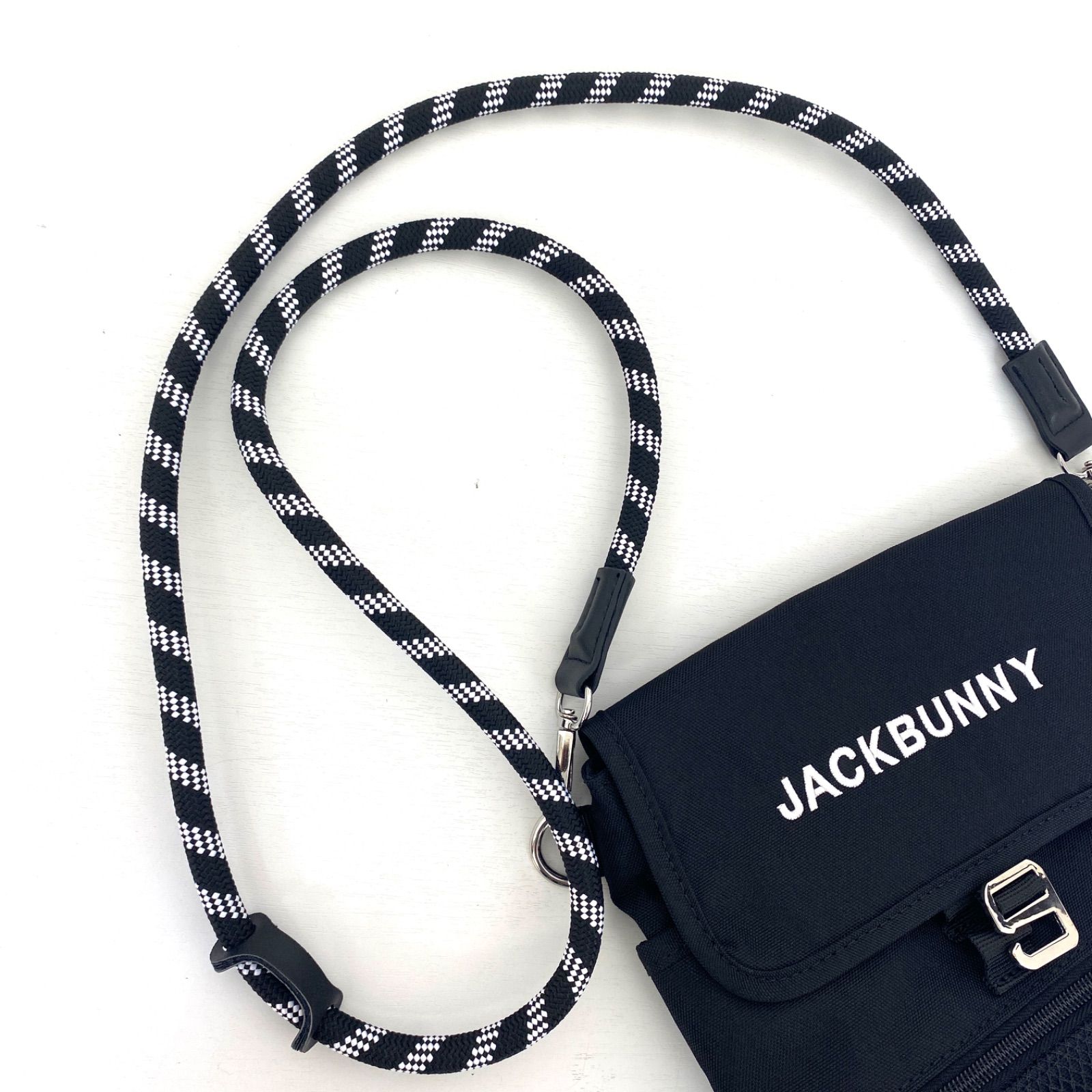 ✨極美品✨JACKBUNNY ジャックバニー ショルダーバッグ ブラック 