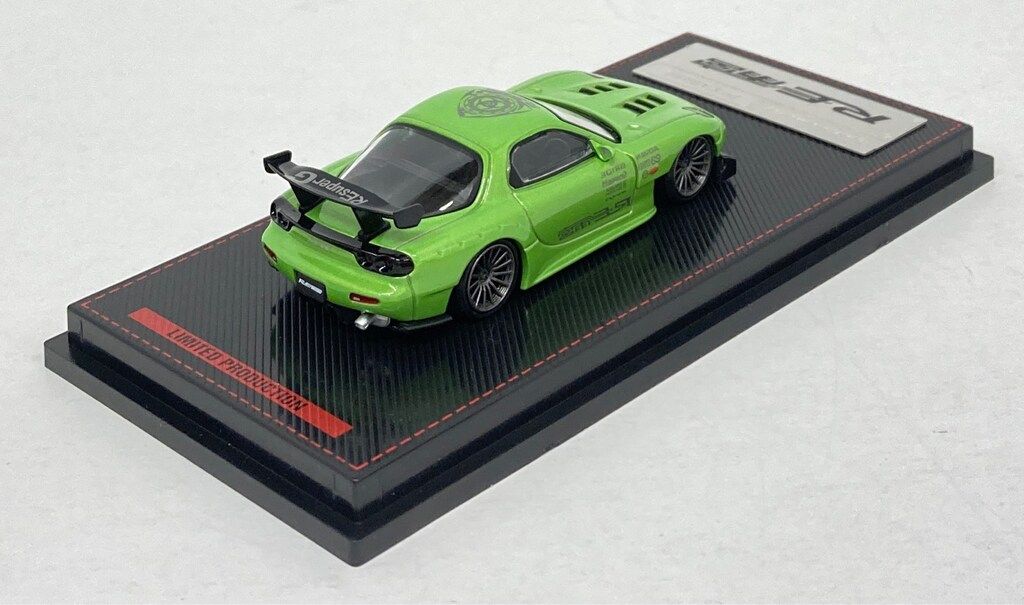 ignition model 1/64 Mazda RX-7 (FD3S) RE Amemiya Green