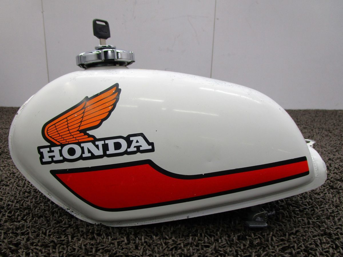 XE75 ガソリンタンク フューエルコック □A6322 タンクキャップ キーセット CE75 ホンダ CE75E キャブ車 動画有 6V