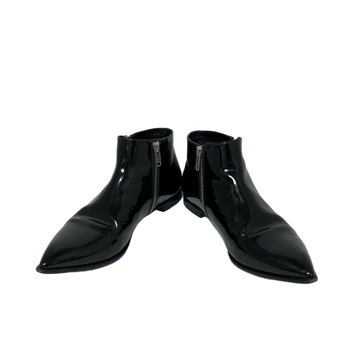 MARC BY MARC JACOBS マークバイマークジェイコブス ショートブーツ 39 1|2 レディース - 黒 レザー