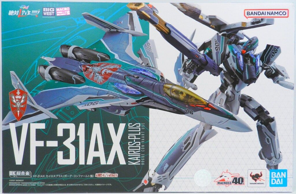 BANDAI SPIRITS DX超合金 劇場版 VF-31AX カイロスプラス