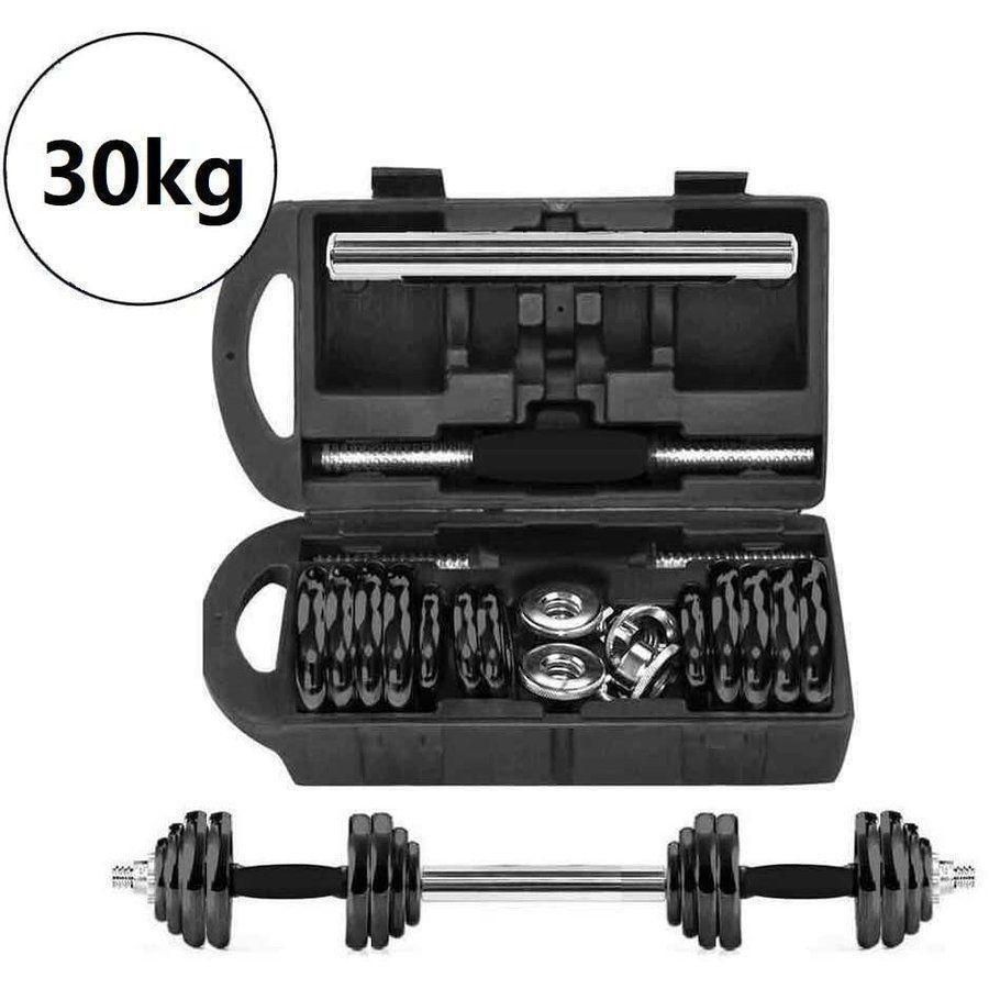 ダンベル 30kg セット 延長用シャフト コネクション・チューブ バーベル ダンベル 30kg セット 延長用シャフト コネクション・チューブ