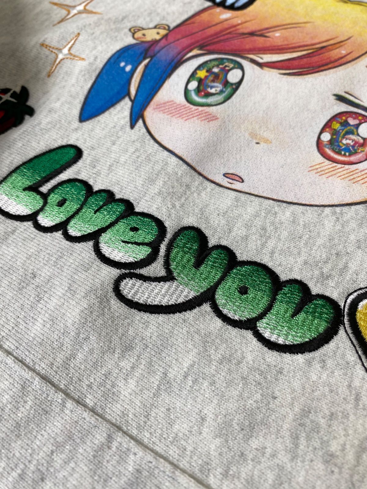 村上隆 Tonarino Zingaro カイカイキキ パーカー GoodMorning AMAZING