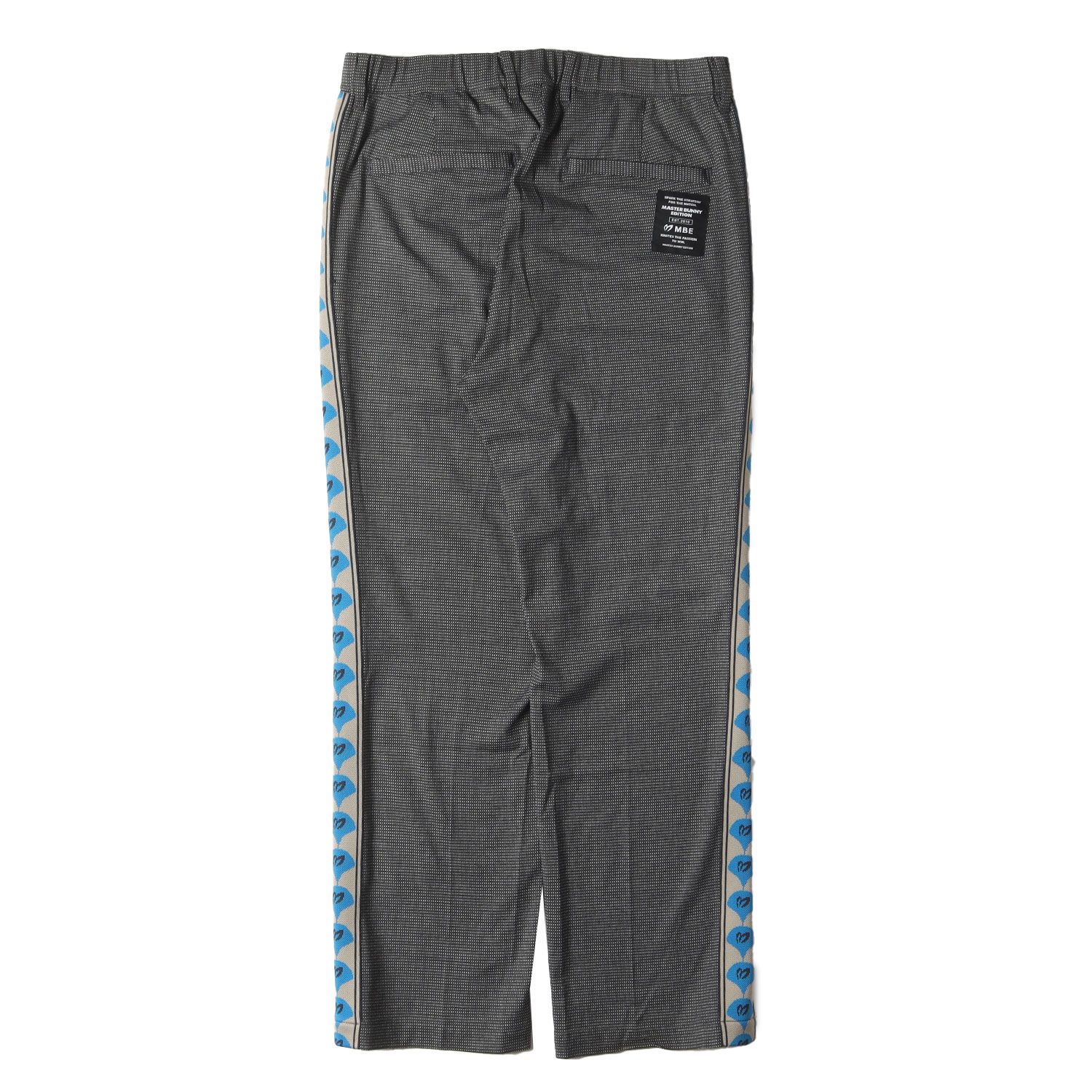 MASTER BUNNY EDITION マスターバニーエディション パンツ サイズ:5 / 24AW サイド アイコン ジャガード ライン スラック パンツ / グレー / ボトムス ズボン【メンズ】【中古】【K4501】 MASTER BUNNY EDITION マスターバニーエディション パンツ サイズ:5