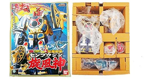 中古】DX超合金 忍風戦隊ハリケンジャー 忍風合体 旋風神