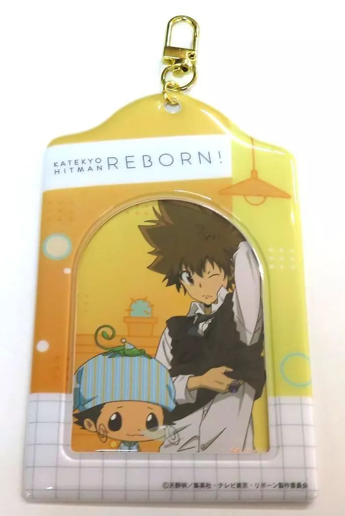 カミアニくじ 沢田綱吉 中古】雑貨 沢田綱吉&リボーン ソフトカードケース 「カミアニ