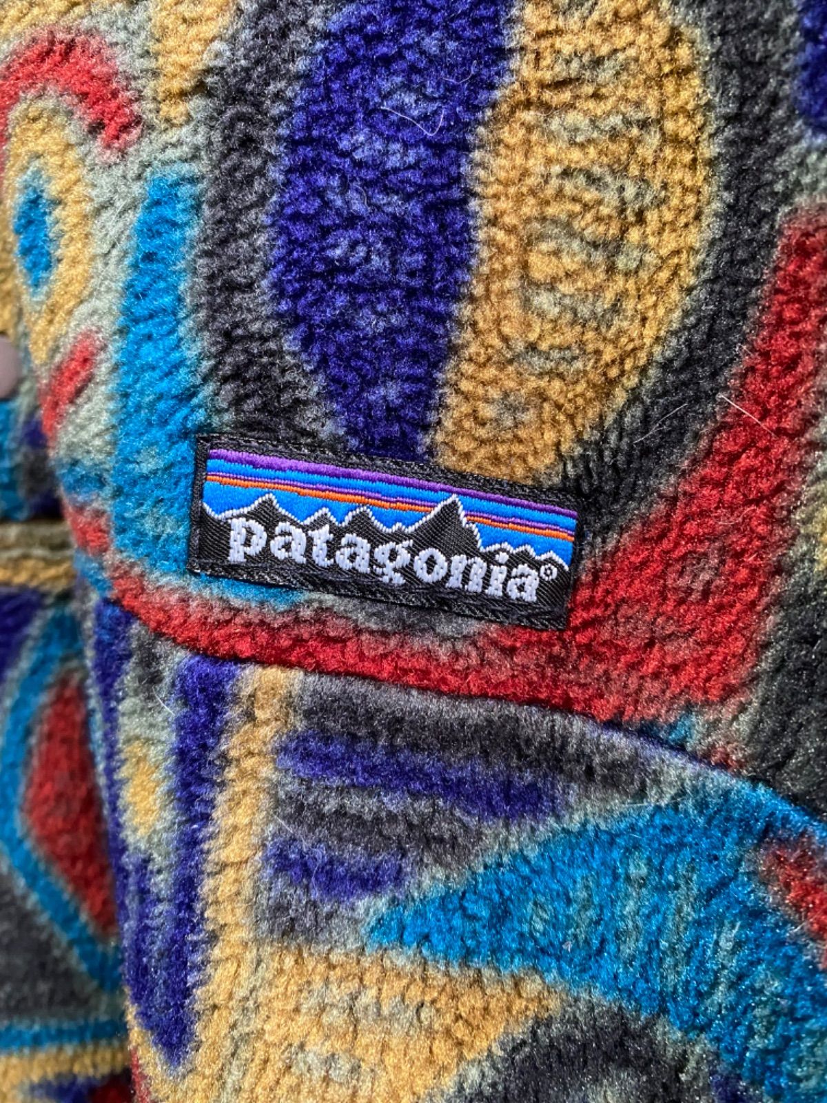 patagonia 1995 シンチラ アボリジニ スナップT PATAGONIA Snap-T シンチラ スナップT パタゴニア アボリジニ