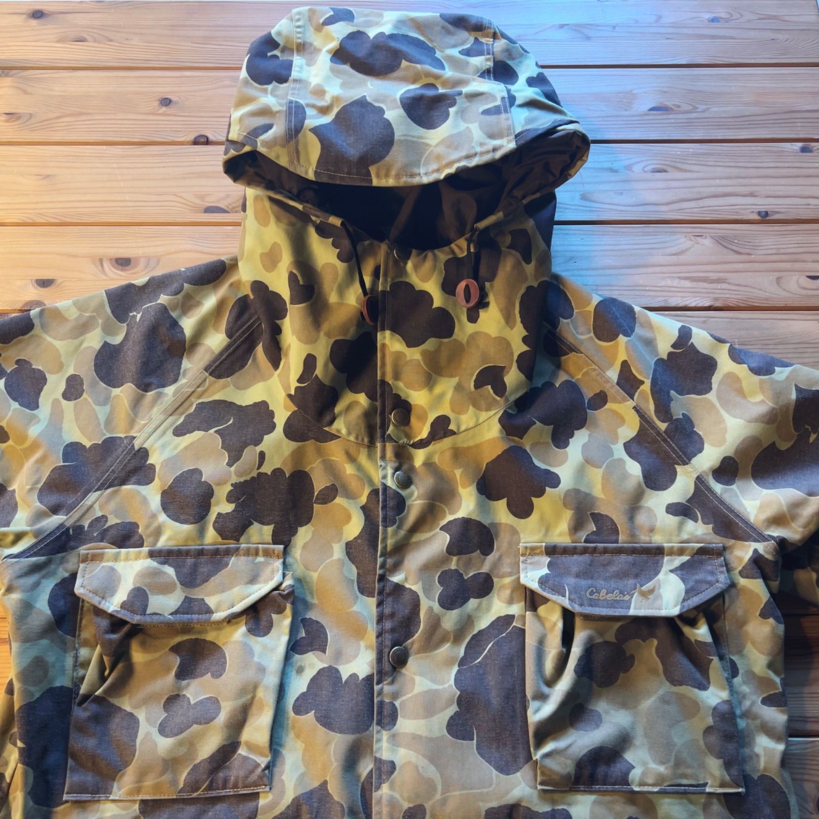 80's USA製 Cabela's GORETEX ダックハンターカモ 迷彩 ジャケット