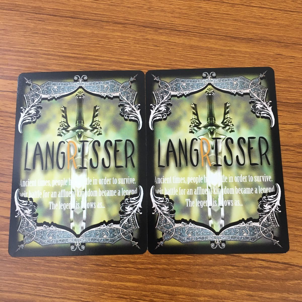 亜37 ラングリッサー LANG RISSER カード トレカ まとめ パイク ダーク