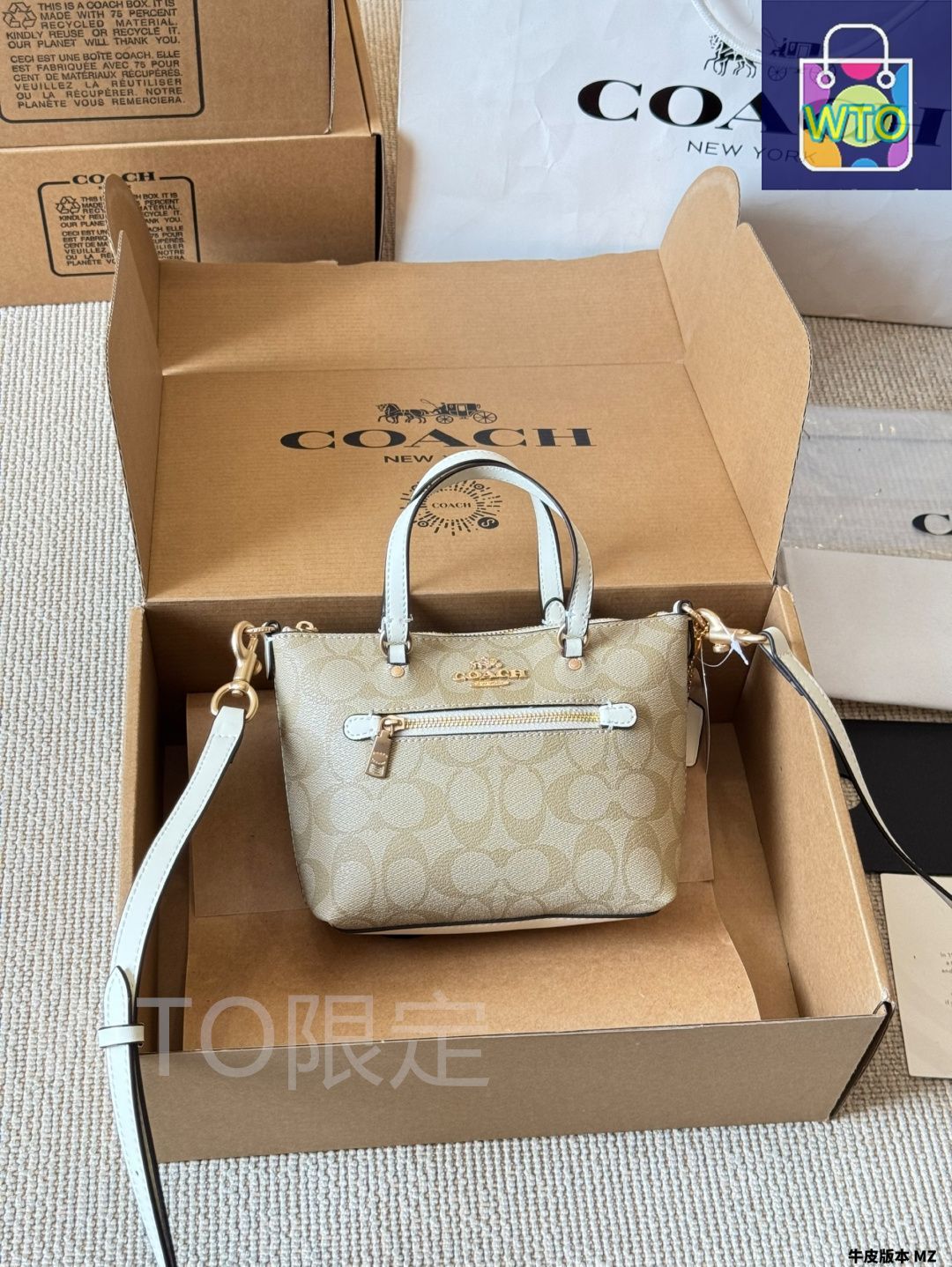 今日特価】Coach コーチ ギャラリーミニトートバッグシリーズ