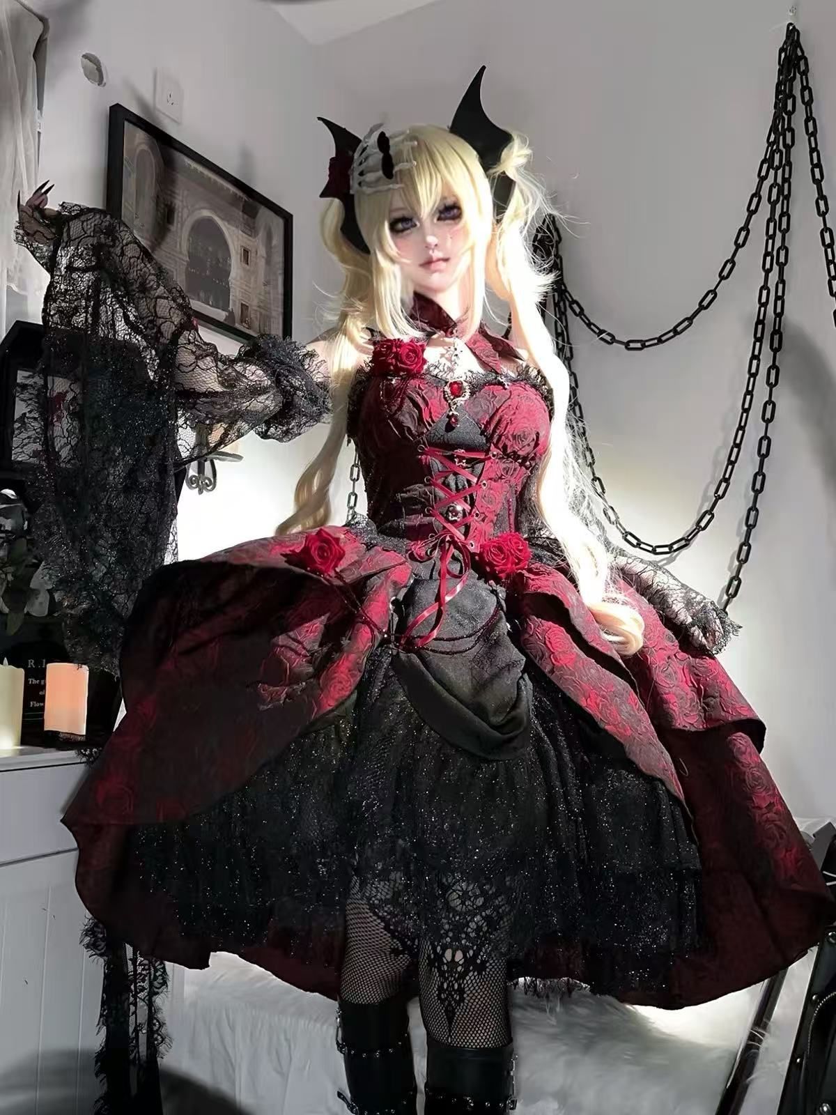 ロリータ洋装 取り外し