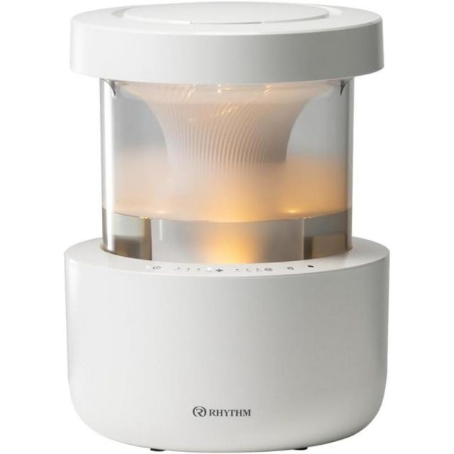 リズム RHYTHM 加湿器 超音波式 MIST 350 ライトグレー 9YYA29RH08 10畳対応 2.2L お手入れ簡単 タンク乾燥機能付き タンク取外し