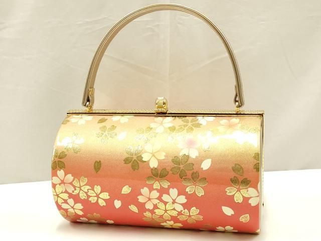 ♥み♥日本製　和装バッグ　成人式　新品未使用品 平和屋着物▽和装小物 和装バッグ2点セット ハンドバッグ 振袖用