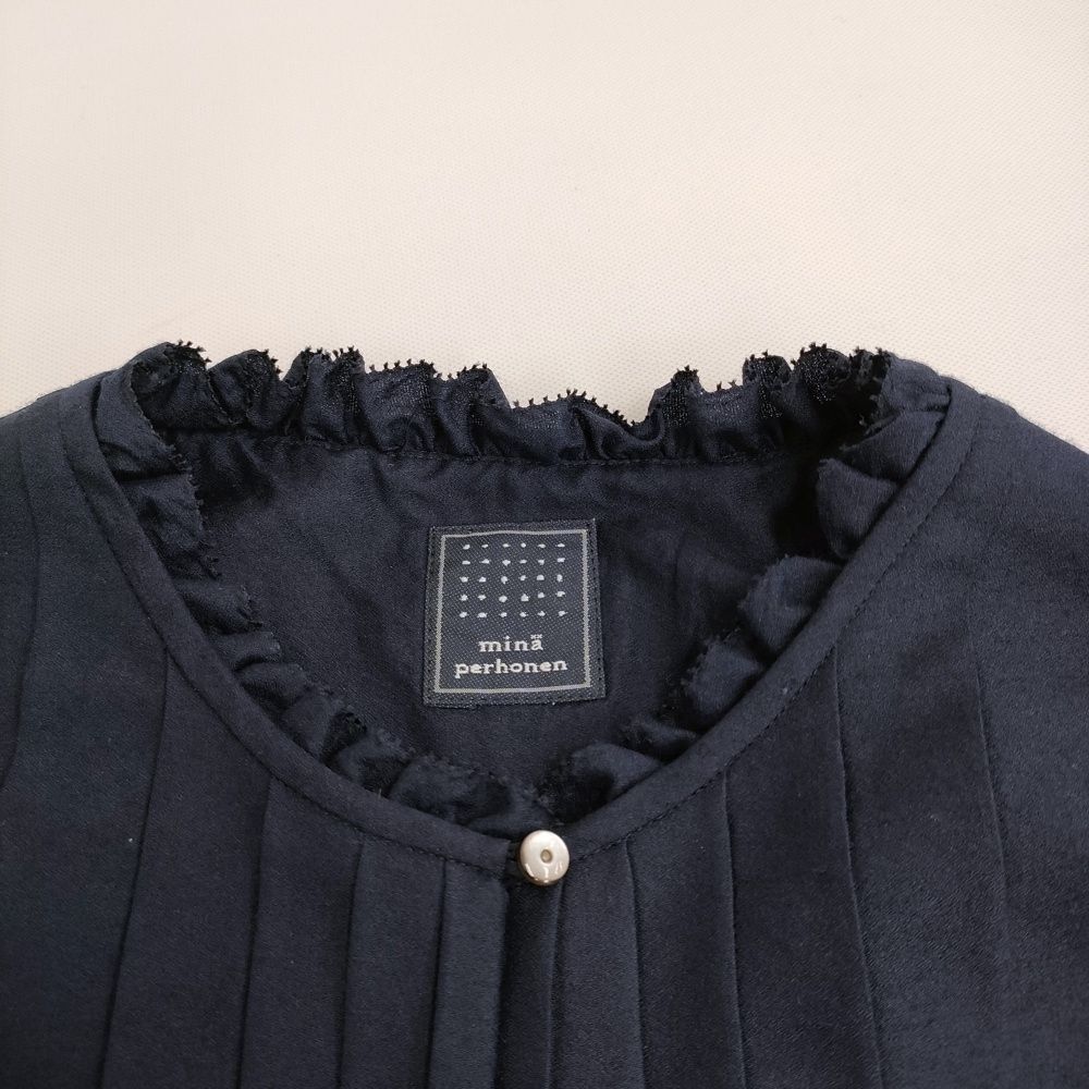 美品✨ミナペルホネンmeditationワンピース黒 サイズ38 M シルク混紡 楽天市場】mina perhonen wa3522 calm サイズ36 定価72600円
