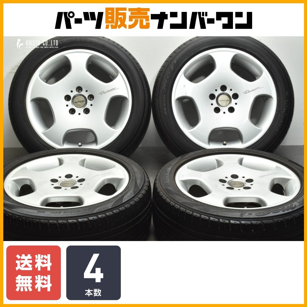 送料無料】WALD ドゥシャトレ 18in 8J +45 +35 PCD114.3 4本セット ホイールのみ販売可 アルファード ヴェルファイア  エスティマ - メルカリ