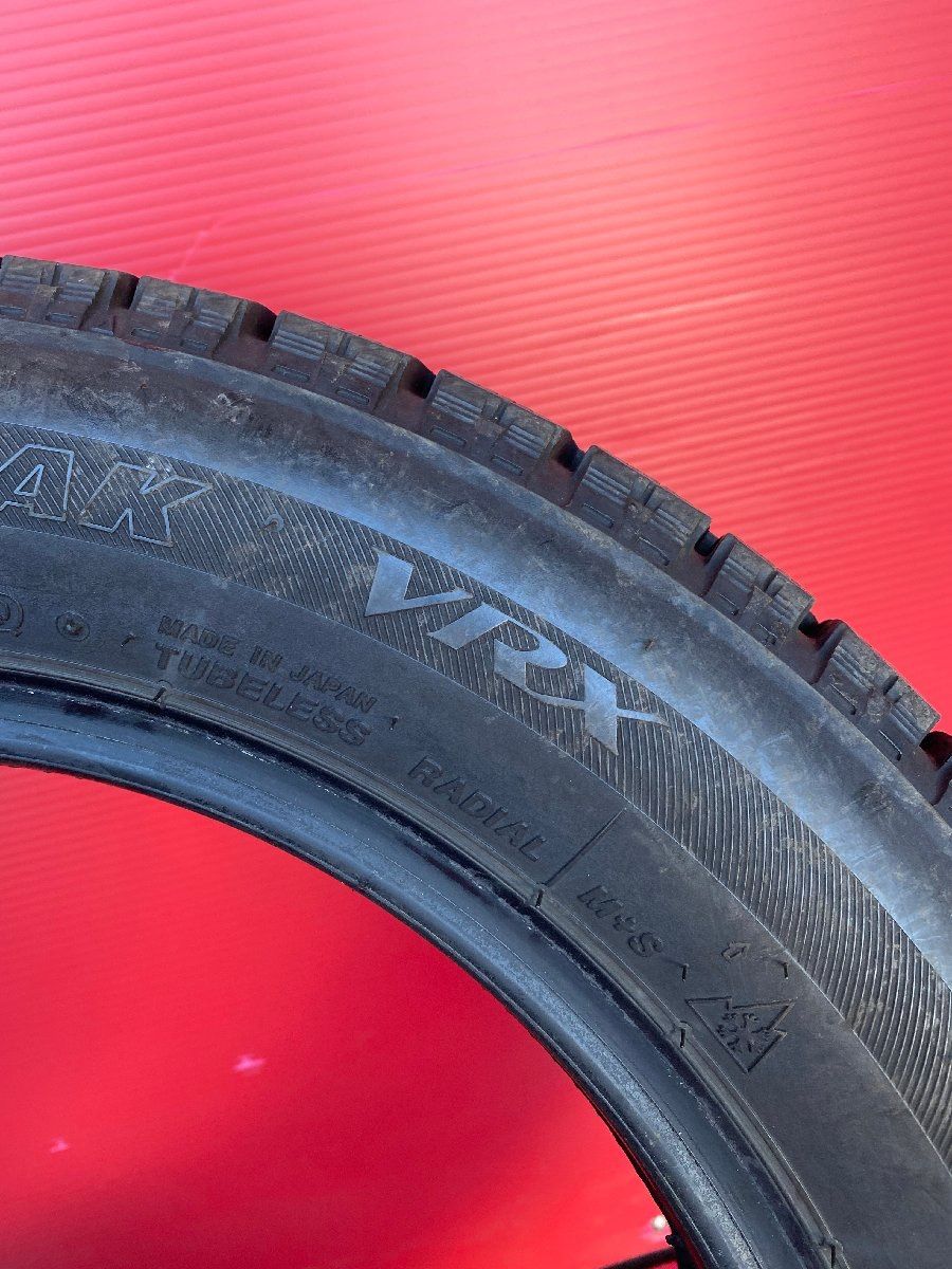 中古スタッドレスタイヤ【215/60R16 BRIDGESTONE VRX 2019年製↑ 7分山